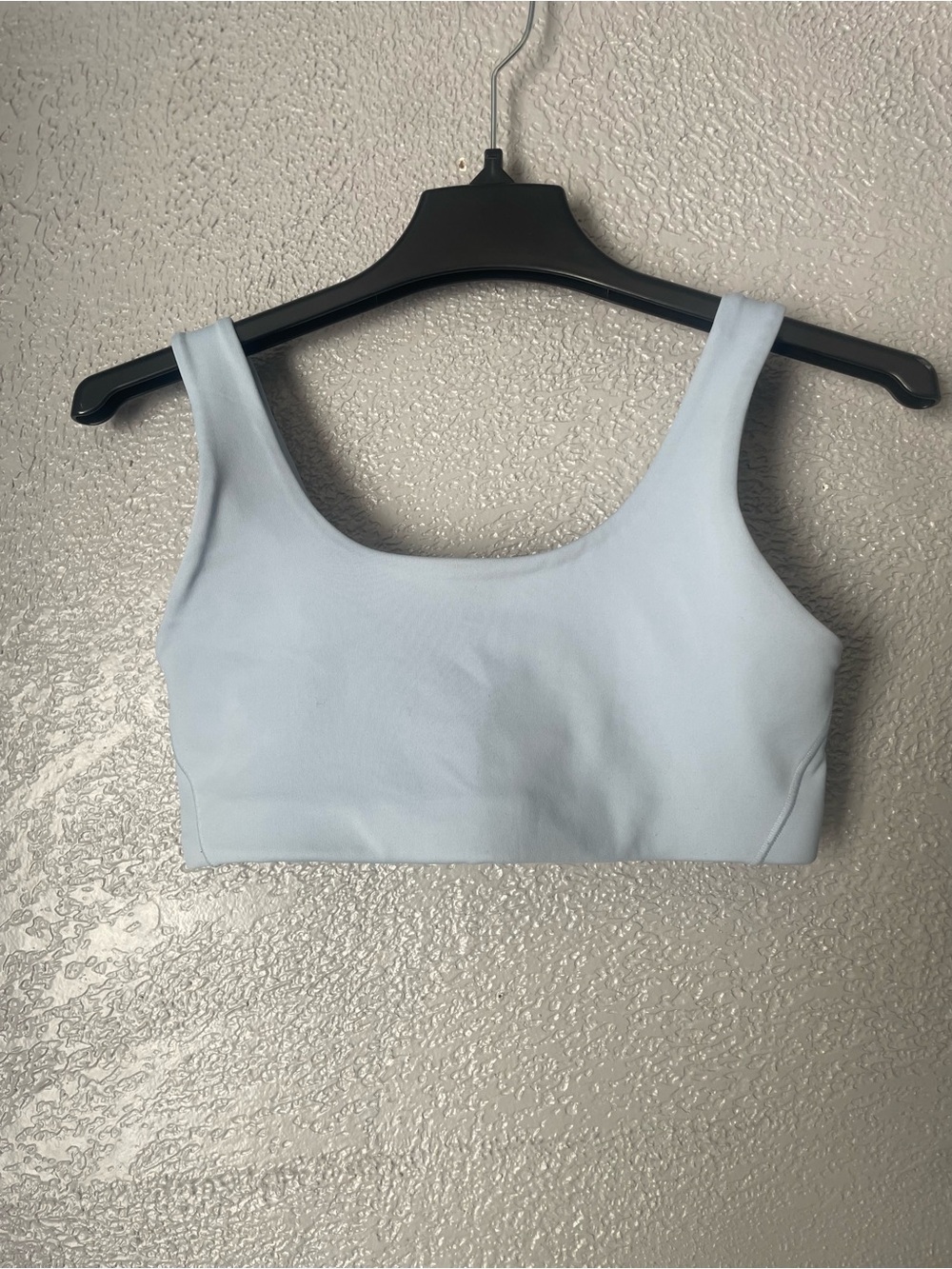 Nike Light Blue Scoop Neck Sports Bra Tank